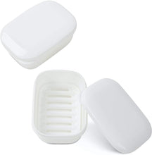 Load image into Gallery viewer, Lemon &amp; Tea Tree Shampoo &amp; Conditioner Bar Set (includes travel cases)
